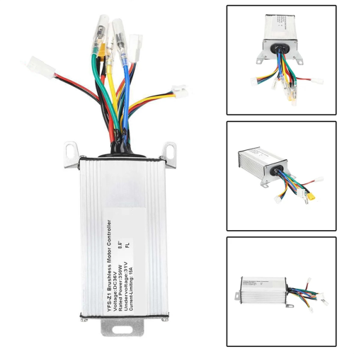 Electric Scooter Controller Aluminum Brushless Motor 36V 15A 350w for Replace Part 2