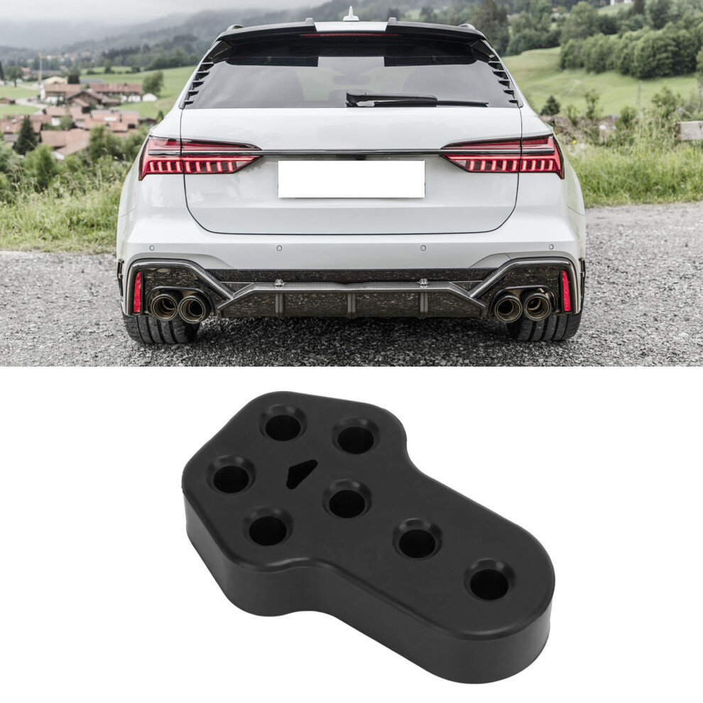 Universal Exhaust Hanger Bushing Rubber Mount 7 Holes 12Mm Dia Black 7631342689368