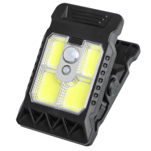 Outdoor Solar Lights Motion Sensor Security Lamp Clip-on for Fence Deck Wall Garage Patio COB