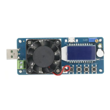 FX25 4A Electronic Load Battery Capacity Tester Constant Current USB Power Detector Adjustable Resistor