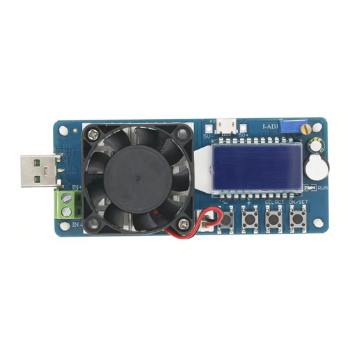 FX25 4A Electronic Load Battery Capacity Tester Constant Current USB Power Detector Adjustable Resistor