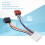 Arnés de cableado ISO para coche Juke/Pathfinder/Qashqai 5