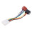 Arnés de cableado ISO para coche Juke/Pathfinder/Qashqai 1