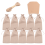 Burlap Wine Bags with Drawstrings, Single Reusable Bottle Covers Ropes and Tags (10 Pcs) 4
