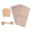 Burlap Wine Bags with Drawstrings, Single Reusable Bottle Covers Ropes and Tags (10 Pcs) 1