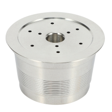 Compatible for Caffitaly Coffee Machine Maker Stainless Steel Refillable Reusable Capsule Cafe