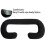 2 Pcs Suitable for 11MM Pad VR3D Eye Mask Perforated Replacement Cover 4