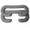 2 Pcs Suitable for 11MM Pad VR3D Eye Mask Perforated Replacement Cover 3