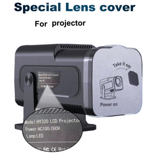 HY320 Projector Lens Cover Dust Protection Cap for Essential Accessory 1