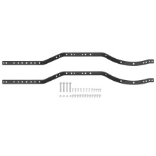 2Pcs/Set Steel Chassis Frame Rails for AXIAL SCX10 90027 II 90046 90047 RC Car Crawler Truck Vehicle Model