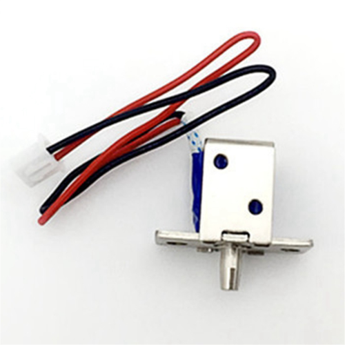 Mini Electronic Compact Solenoid Electromagnet Door Lock Concealed Installation for Secure Access DC12V-0.54A 2