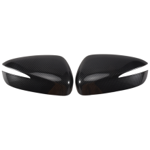 for CX3 2016 2017 -3 Carbon Fibre Rearview Mirror Trim Cover Accessories 2PCS