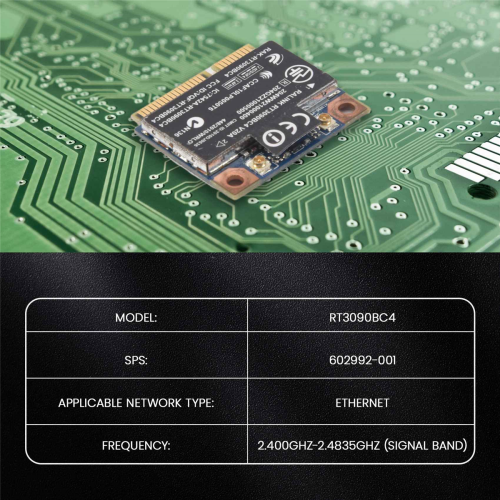 Wireless Network Card 300M WiFi WLAN Bluetooth 3.0 PCI-E for RT3090BC4 ProBook 2
