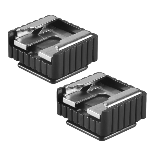 2Pcs Flash Hot Shoe Mount Adapter To 1/4 Inch Thread For Studio Light Stand Tripod 2