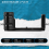 Quick Release L Plate Bracket Double Handle for -D E-M10 Mark III EM10 Camera 6