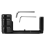 Quick Release L Plate Bracket Double Handle for -D E-M10 Mark III EM10 Camera 3