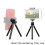 Mini Portable Tripod Adjustable Aluminum Alloy for Camera Projector Black 6