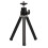Mini Portable Tripod Adjustable Aluminum Alloy for Camera Projector Black 2