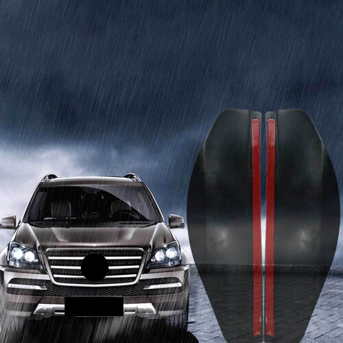 2Pcs Universal Car Rearview Mirror Rain Eyebrow Auto Rear View Side Shield Snow Guard Sun Visor Shade Protector 2