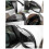 2Pcs Universal Car Rearview Mirror Rain Eyebrow Auto Rear View Side Shield Snow Guard Sun Visor Shade Protector 6