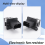 Electronic Fan Module Car Cooling Speed Control Resistance Controller for Fiesta 2015 8V5 18L 603AA 7