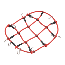 RC Car Parts Accessories Elastic Luggage Net for 1/12 MN D90 D99 MN99S,Red
