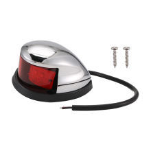 1Pcs 12V Navigation Lights LED Zinc Alloy Bow Light Marine Boat Red Green Pontoons Sailing Signal