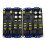 2Pcs 2 Way Active Crossover Filter Treble Bass Audio Speaker Frequency Divider with NE5532 Pre-Chip for Modified 8