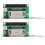 2Pcs to IDE Adapter Card 40-Pin Desktop 3.5 with Bezel 2