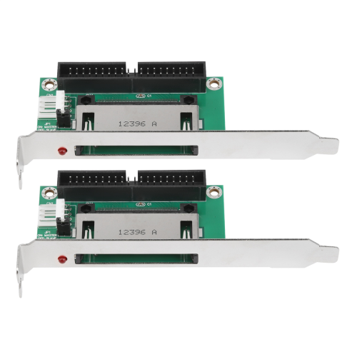 2Pcs to IDE Adapter Card 40-Pin Desktop 3.5 with Bezel 2