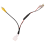 4 Pin Car Reverse Camera Retention Wiring Harness Cable Plug Adapter Connector Fit for 3
