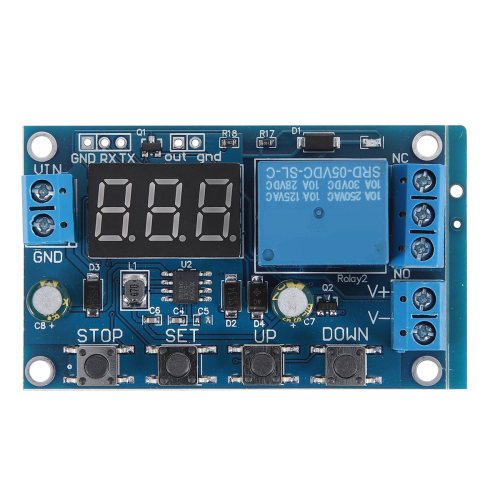 DC 6-40V Battery Charger Control Switch Undervoltage Overvoltage Protection Board Auto Cut Off Disconnect Controller 2