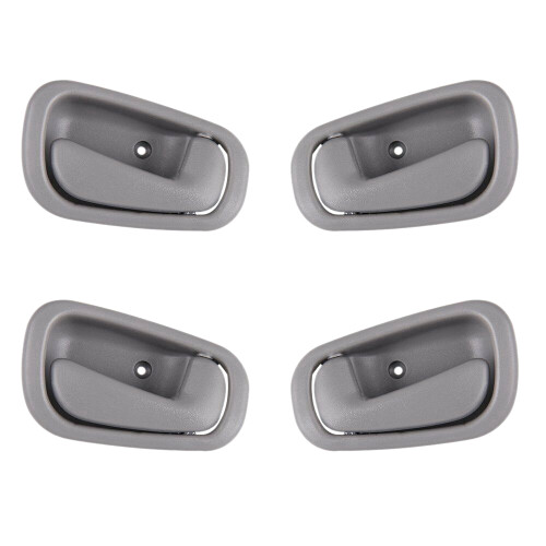 Interior Inner Inside Door Handle Gray Left & Right for 1998-2002