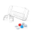 Case Dockable for Model,Clear PC Protective Cover with Thumb Cap 2