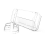 Case Dockable for Model,Clear PC Protective Cover with Thumb Cap 6