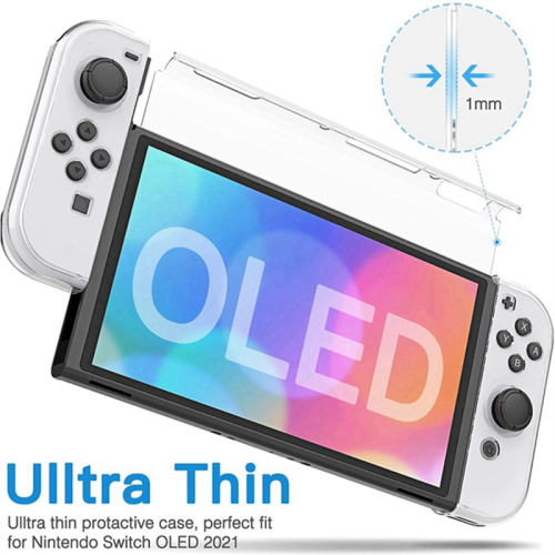 Case Dockable for Model,Clear PC Protective Cover with Thumb Cap 2