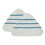 2Pcs Steam Mop Replacement Pads Triangle Washable Cloth Microfiber Pad 8