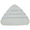 2Pcs Steam Mop Replacement Pads Triangle Washable Cloth Microfiber Pad 7