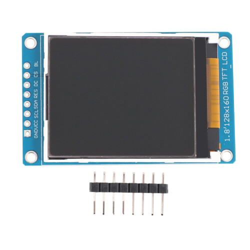 1.8 Inch TFT Full Color LCD SPI Display Module for 51,ARM,