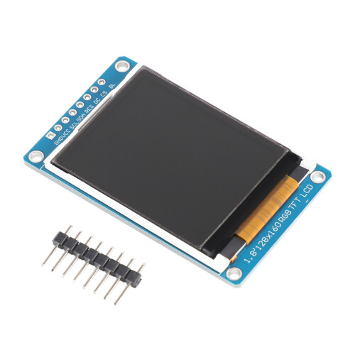 1.8 Inch TFT Full Color LCD SPI Display Module for 51,ARM, 2
