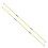 Golf Alignment Sticks Training Aid 2 Pack,3-Section 48 inch Swing Trainers Foldable Practice Rods 8