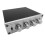 HIFI Lossless 1 Input 4 Output HUB Audio Distributor Signal Selector Switch Source Switcher Volume Amplifier(Silver) 8