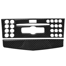 Car Center Console Navigation Air Conditioning Panel Cover CD Control Trim for - W204 2007-2010