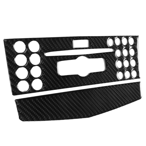 Car Center Console Navigation Air Conditioning Panel Cover CD Control Trim for - W204 2007-2010 2