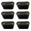 6Pcs Windsurfing Black Plastic 2-Hole Footstrap Insert Windsurf Board Replacement Surfboard Surfing Accessorie 8