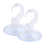Large Transparent Reusable Heavy Duty Vacuum Suction Cup Hook 3