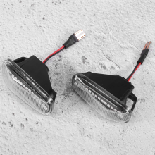 Car LED Dynamic Side Marker Signal Lamp Light Turn for Accord -V Fit Jazz White