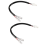 2Pcs Turn Signal Wiring Harness Connector Plug Adapter for 1
