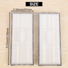 2Pcs Replacement Filters for S7 T7S T7Plus T7Splus Vacuum Cleaner Spare Parts