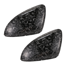 Car Carbon Pattern Side Wing Mirror Cover for Golf 7 MK7 7.5 GTD R GTE VII Cap E-Golf Sportsvan 2013-2019